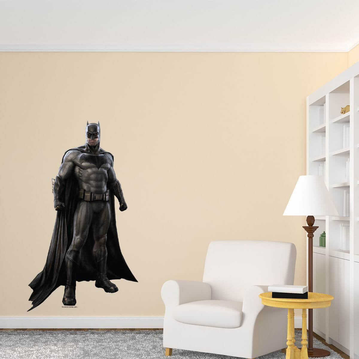 BATMAN BOLD JUSTICE PEEL & STICK GIANT WALL DECAL – Kanata Paint