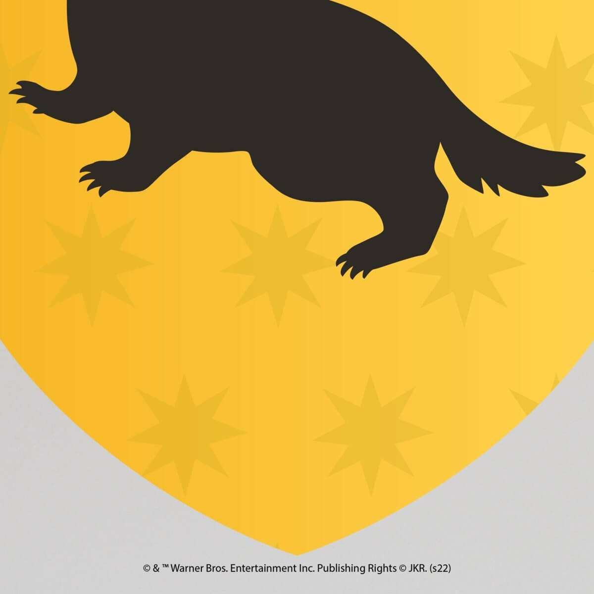 Kismet Decals Harry Potter Hufflepuff Badge V1 Licensed Wall Sticker - Easy DIY Home & Kids Room Decor Wall Decal Art - Kismet Decals
