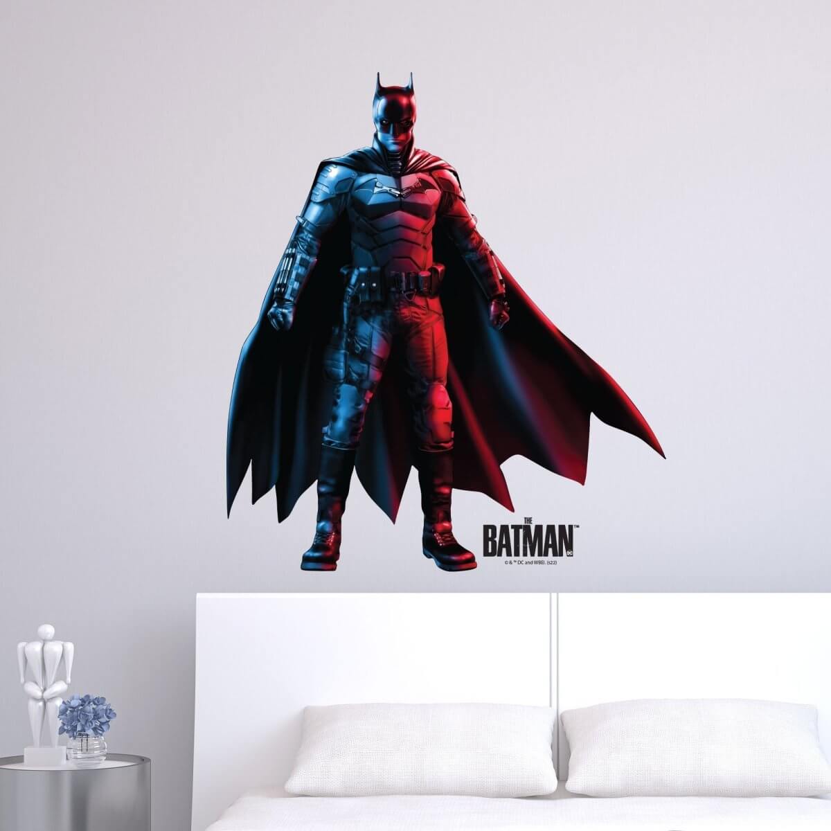 The Batman 2022 Combat Armor Decal Wall Neon Licensed