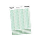 A5 Budget Finance Labels & Numbers Journal Stickers - 5.3" X 8.3" - Craft Journal Snail Mail Planner Journal Diary Paper Sticker Sheet