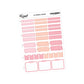 A5 Writable Text Box Stickers - 35 Pieces 5.3" X 8.3" - Craft Scrapbook Junk Journal Snail Mail Planner Journal Diary Paper Sticker Sheet