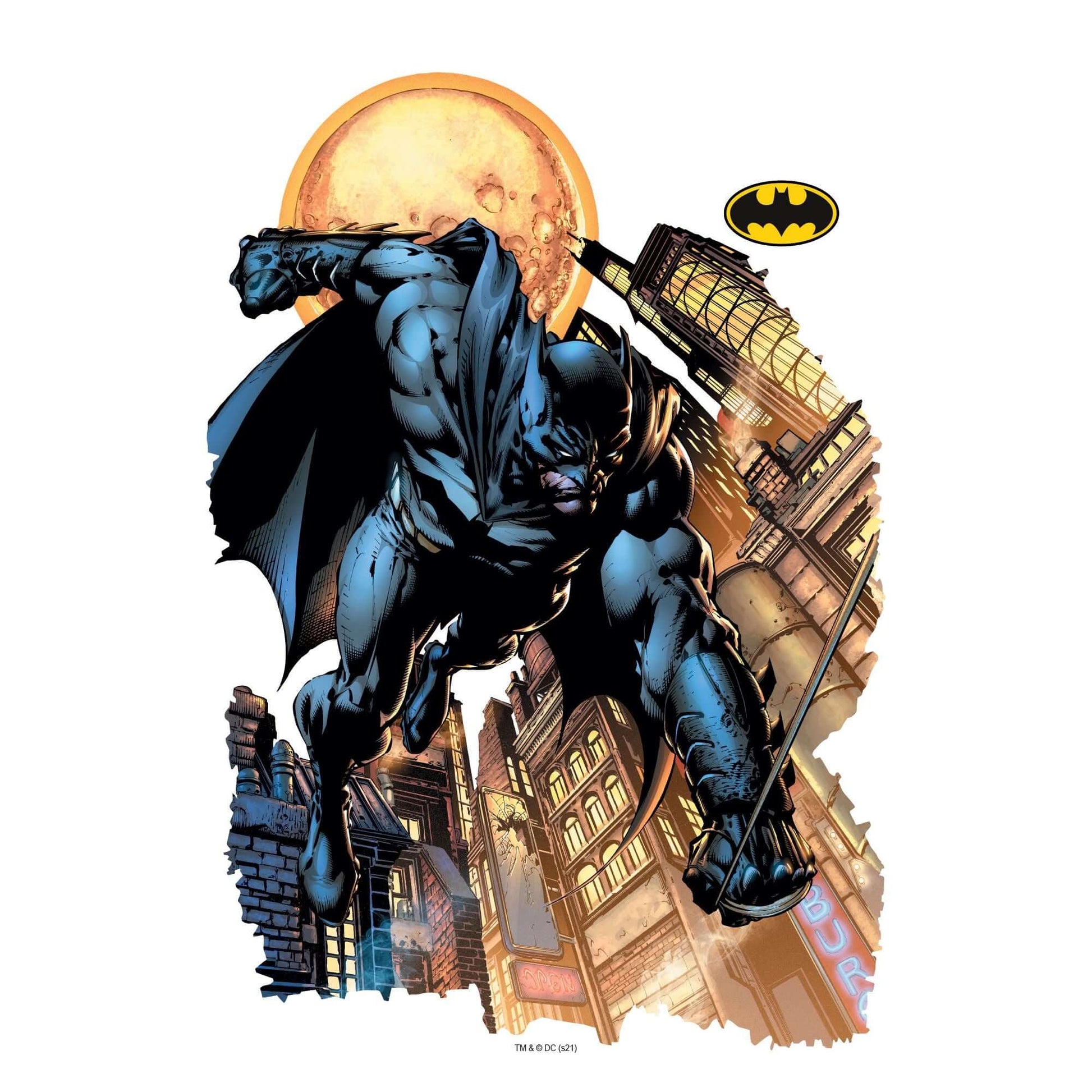 Kismet Decals New 52 Batman Comic Cover Series Licensed Wall Sticker - Easy DIY Home & Room Decor Wall Art