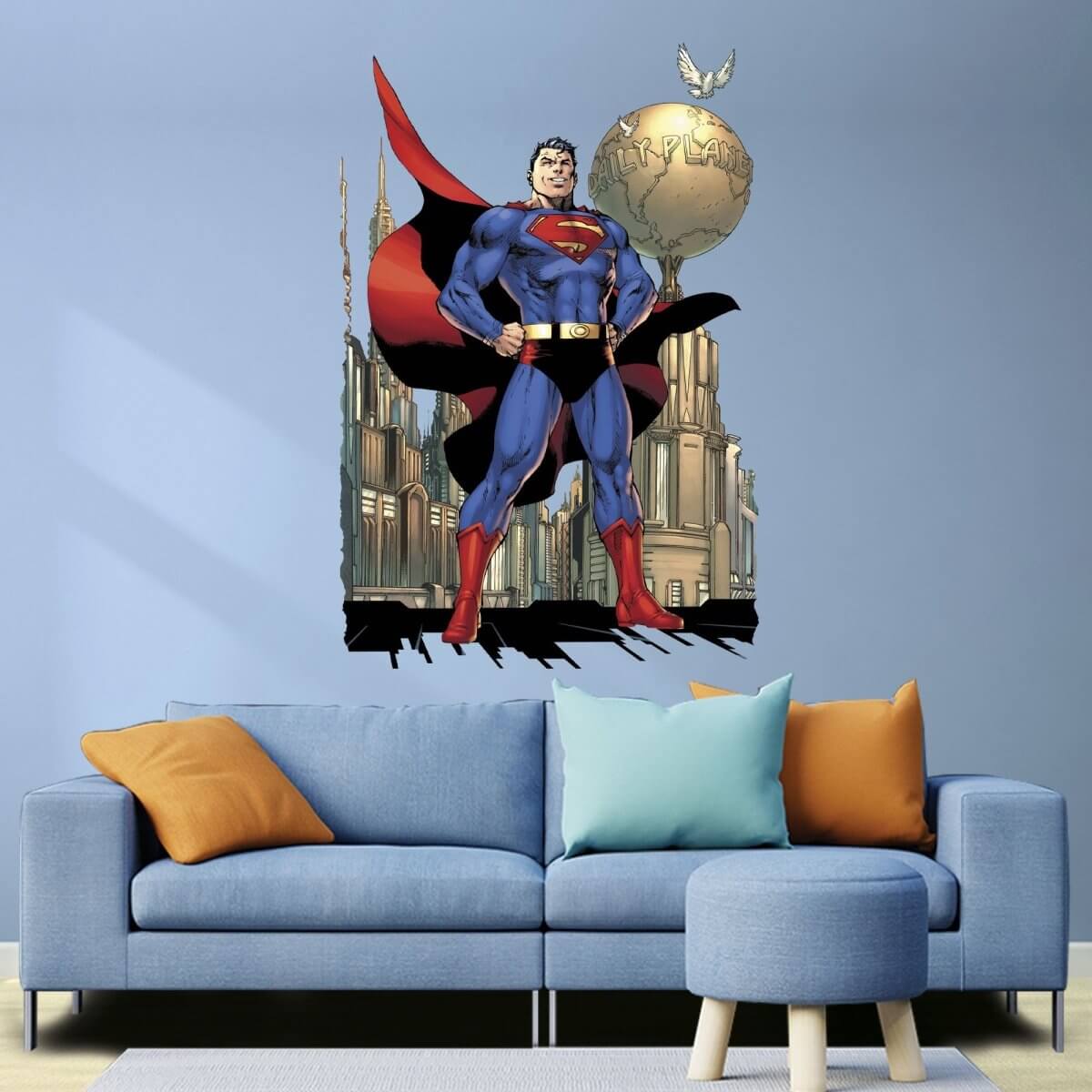 Kismet Decals Action Comics #1000 Comic Cover Series Licensed Wall Sticker - Easy DIY Home & Room Decor Wall Art - Kismet Decals