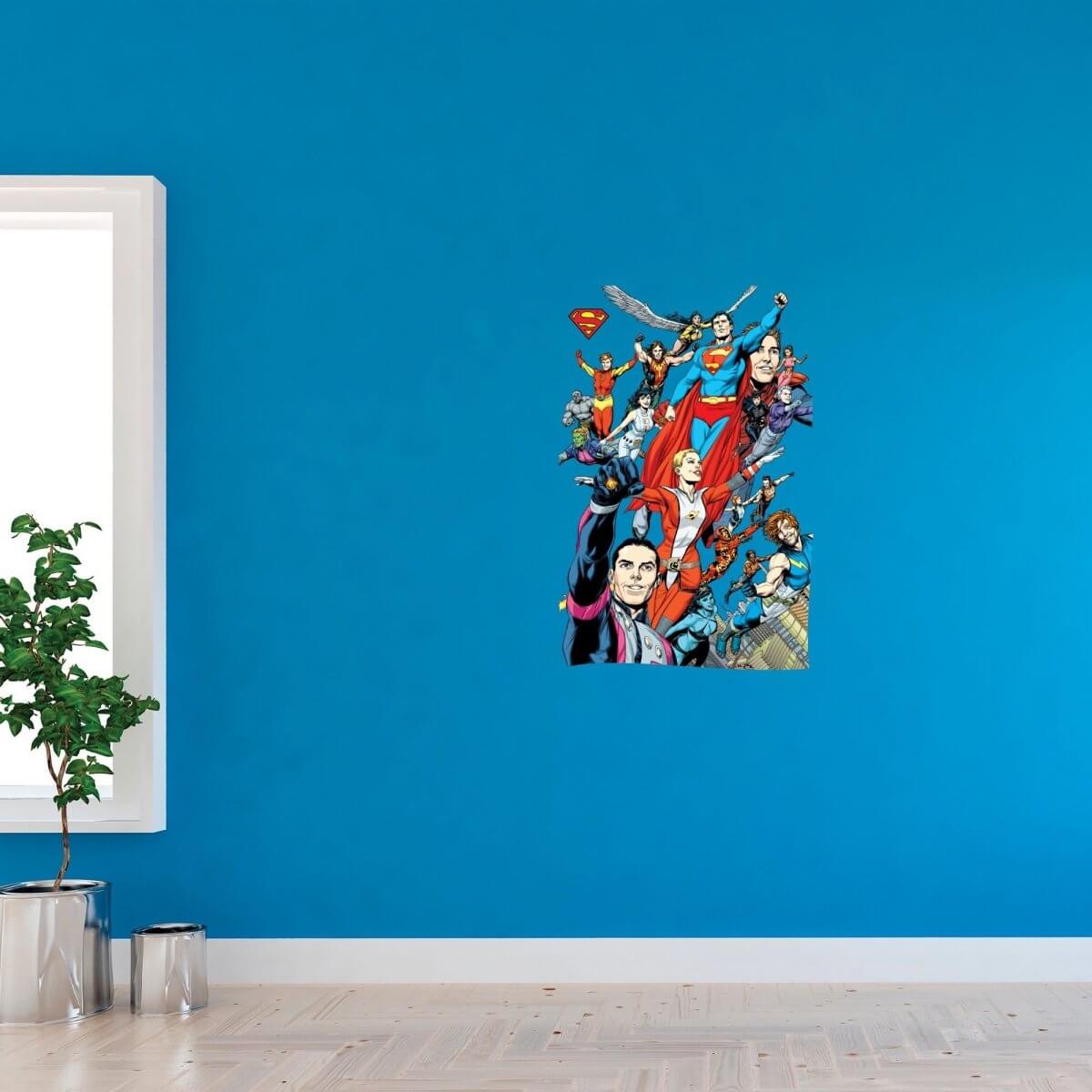 Kismet Decals Action Comics #863 Pg. 18 Comic Cover Series Licensed Wall Sticker - Easy DIY Home & Room Decor Wall Art - Kismet Decals