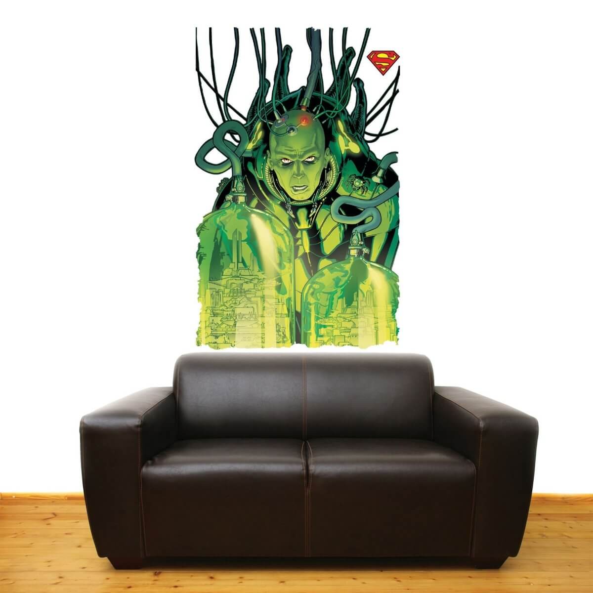 Kismet Decals Action Comics Brainiac Comic Cover Series Licensed Wall Sticker - Easy DIY Home & Room Decor Wall Art - Kismet Decals