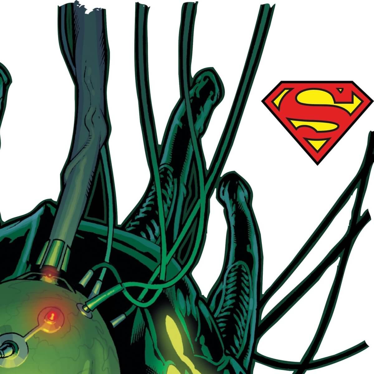 Kismet Decals Action Comics Brainiac Comic Cover Series Licensed Wall Sticker - Easy DIY Home & Room Decor Wall Art - Kismet Decals