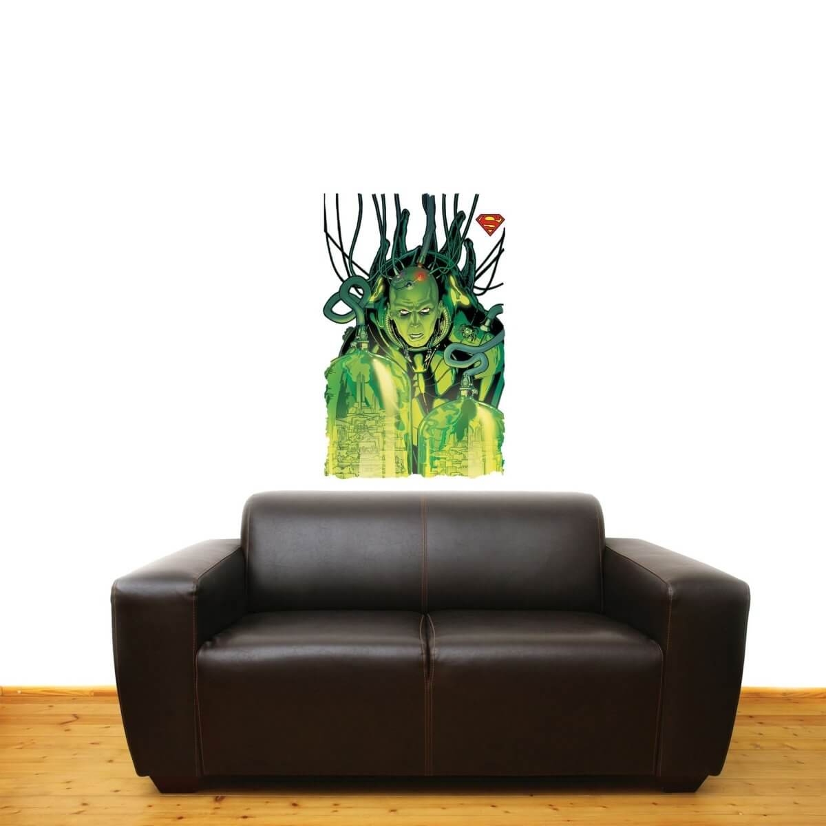 Kismet Decals Action Comics Brainiac Comic Cover Series Licensed Wall Sticker - Easy DIY Home & Room Decor Wall Art - Kismet Decals