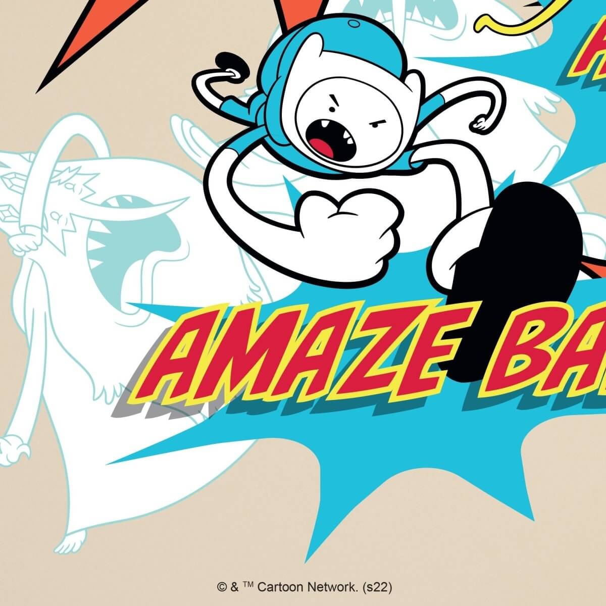 Kismet Decals Adventure Time Amaze Balls Licensed Wall Sticker - Easy DIY Home & Kids Room Decor Wall Decal Art - Kismet Decals