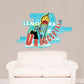 Kismet Decals Adventure Time Earl of Lemongrab Licensed Wall Sticker - Easy DIY Home & Kids Room Decor Wall Decal Art - Kismet Decals