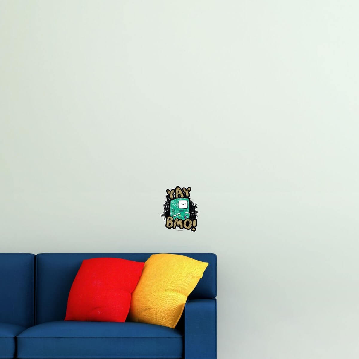 Kismet Decals Adventure Time Finn Head & Sword Licensed Wall Sticker - Easy DIY Home & Kids Room Decor Wall Decal Art - Kismet Decals