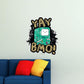 Kismet Decals Adventure Time Finn Head & Sword Licensed Wall Sticker - Easy DIY Home & Kids Room Decor Wall Decal Art - Kismet Decals