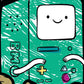Kismet Decals Adventure Time Finn Head & Sword Licensed Wall Sticker - Easy DIY Home & Kids Room Decor Wall Decal Art - Kismet Decals