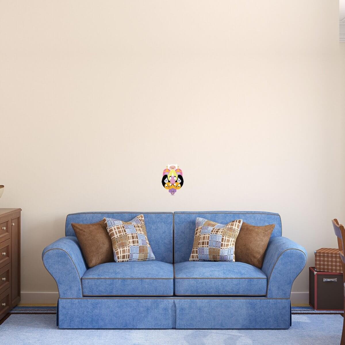 Kismet Decals Adventure Time Group 1 Licensed Wall Sticker - Easy DIY Home & Kids Room Decor Wall Decal Art - Kismet Decals