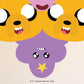 Kismet Decals Adventure Time Group 1 Licensed Wall Sticker - Easy DIY Home & Kids Room Decor Wall Decal Art - Kismet Decals