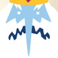 Kismet Decals Adventure Time Ice King & Penguins Licensed Wall Sticker - Easy DIY Home & Kids Room Decor Wall Decal Art - Kismet Decals