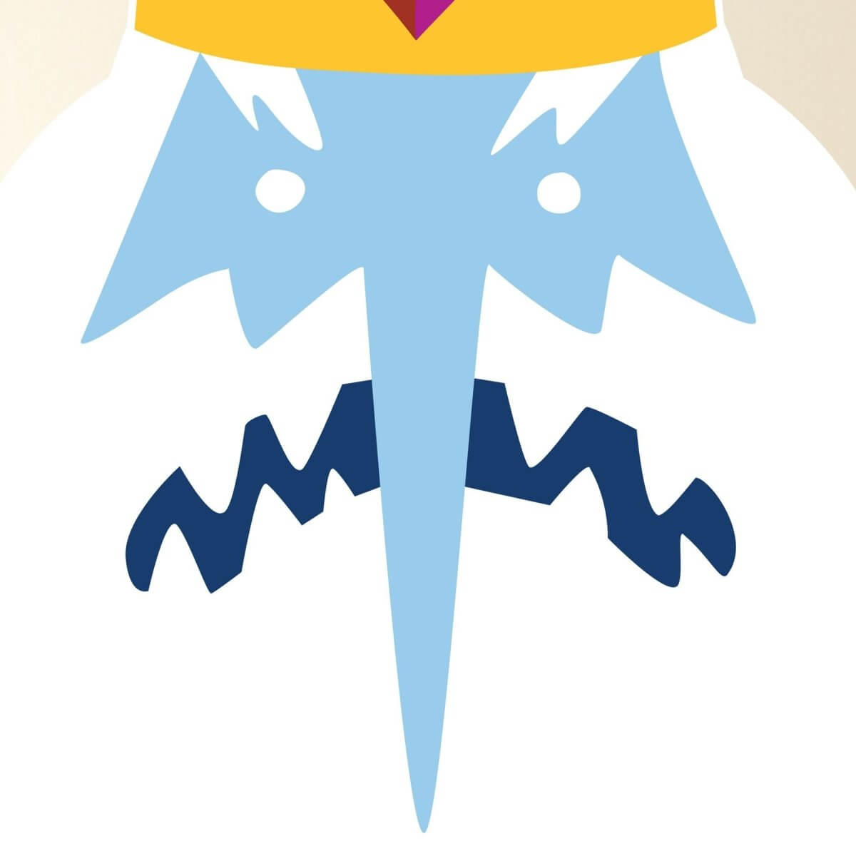 Kismet Decals Adventure Time Ice King & Penguins Licensed Wall Sticker - Easy DIY Home & Kids Room Decor Wall Decal Art - Kismet Decals