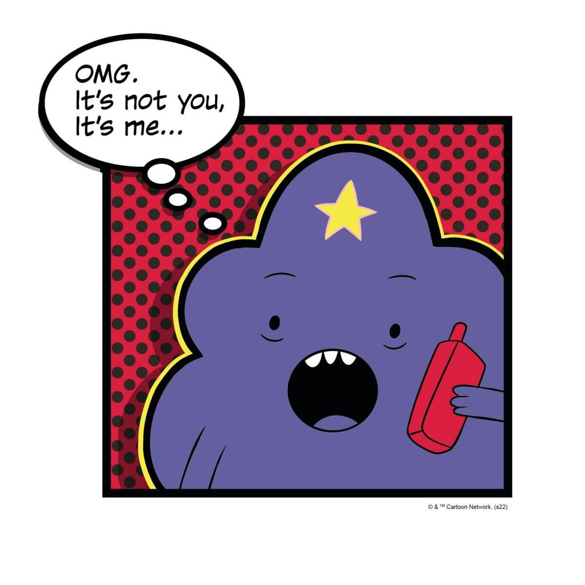 Kismet Decals Adventure Time Lumpy Space Princess Licensed Wall Sticker - Easy DIY Home & Kids Room Decor Wall Decal Art - Kismet Decals