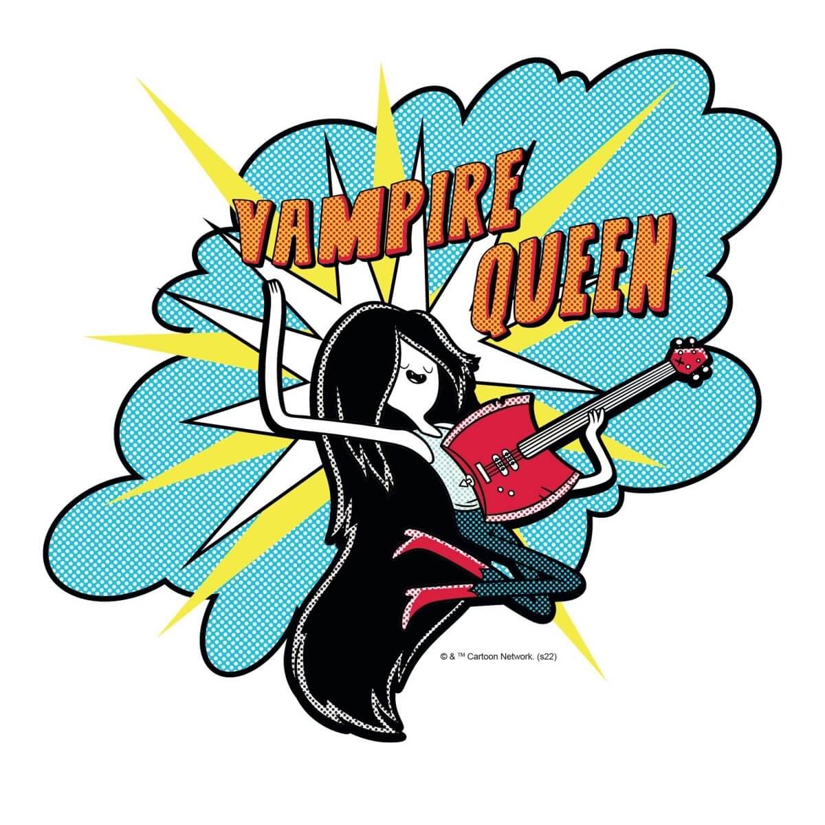 Kismet Decals Adventure Time Vampire Queen Licensed Wall Sticker - Easy DIY Home & Kids Room Decor Wall Decal Art - Kismet Decals