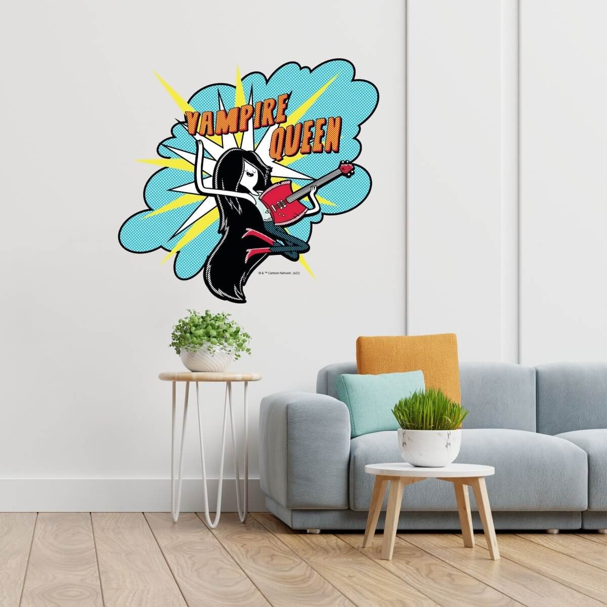 Kismet Decals Adventure Time Vampire Queen Licensed Wall Sticker - Easy DIY Home & Kids Room Decor Wall Decal Art - Kismet Decals