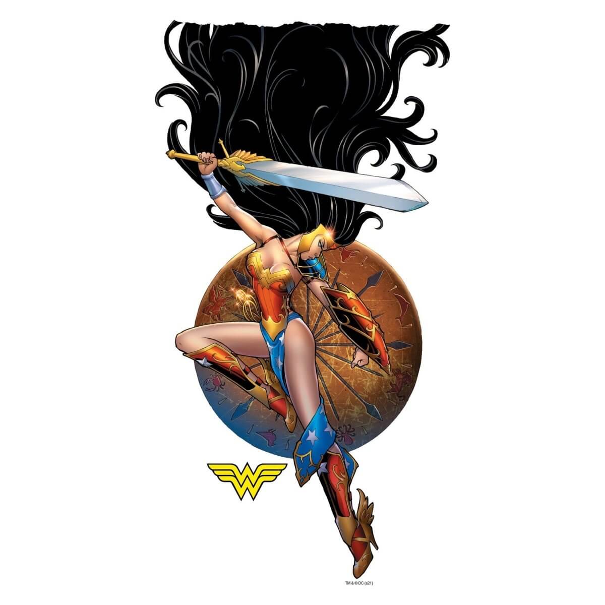 Kismet Decals Ame-Comi Girls Vol 1 Comic Cover Series Officially Licensed Wall Sticker - Easy DIY DC Comics Home, Kids or Adult Bedroom, Office, Living Room Decor Wall Art - Kismet Decals