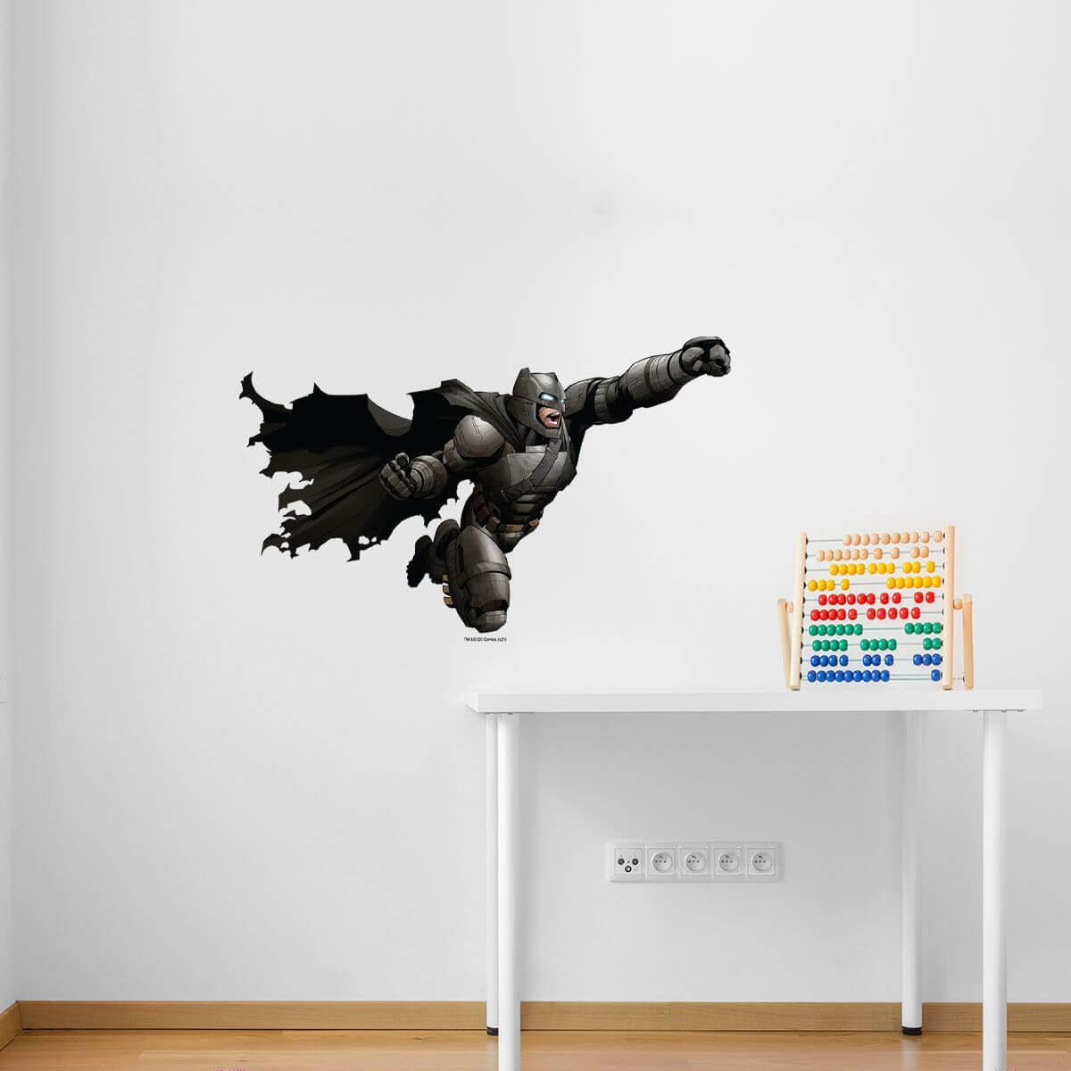 Kismet Decals Armored Batman Attack Licensed Wall Sticker - Easy DIY Justice League Home & Room Decor Wall Art - Kismet Decals