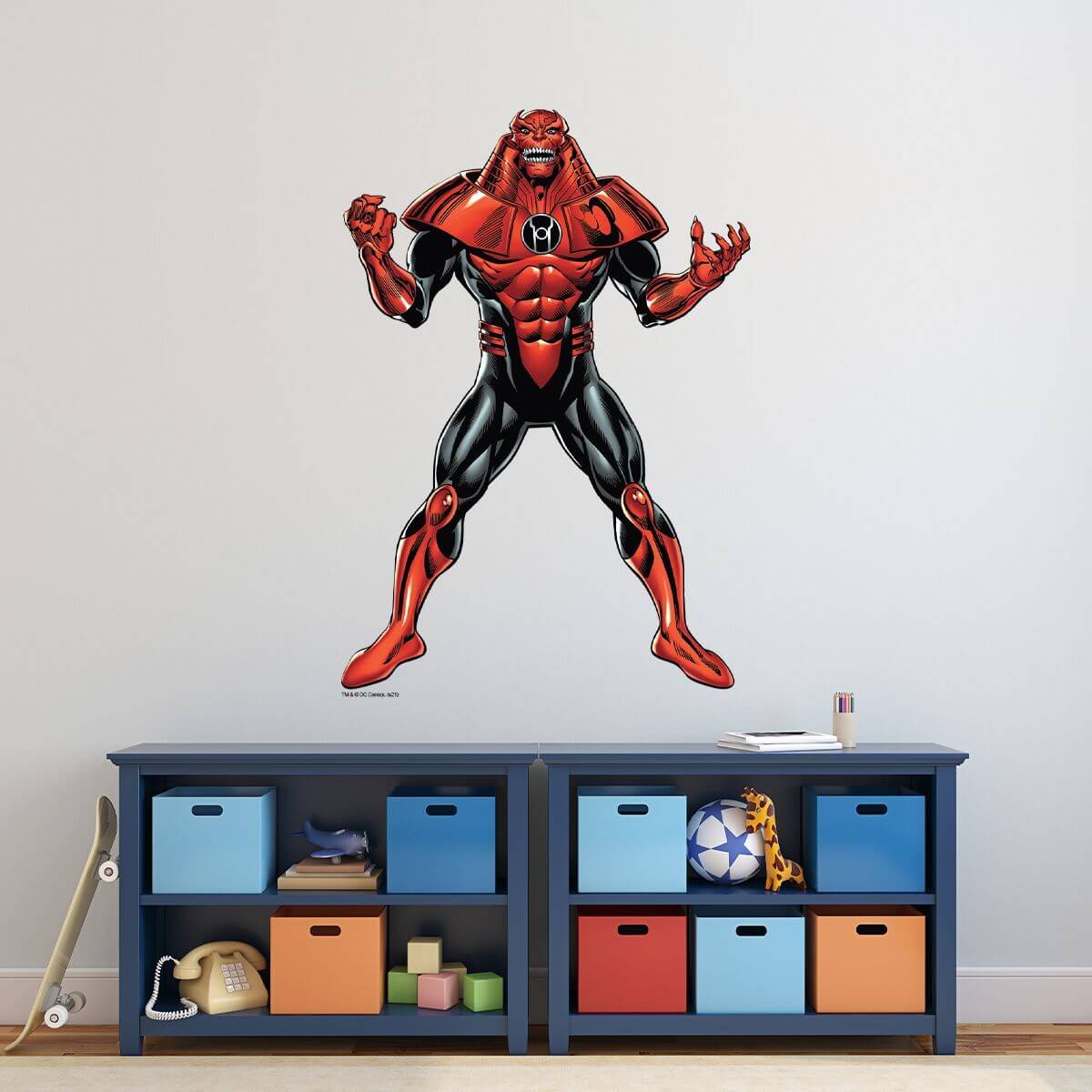 Kismet Decals Atrocitus Villainous Licensed Wall Sticker - Easy DIY Justice League Home & Room Decor Wall Art - Kismet Decals