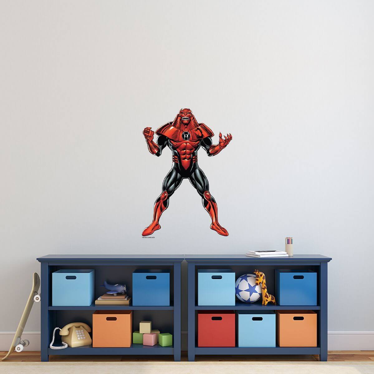 Kismet Decals Atrocitus Villainous Licensed Wall Sticker - Easy DIY Justice League Home & Room Decor Wall Art - Kismet Decals