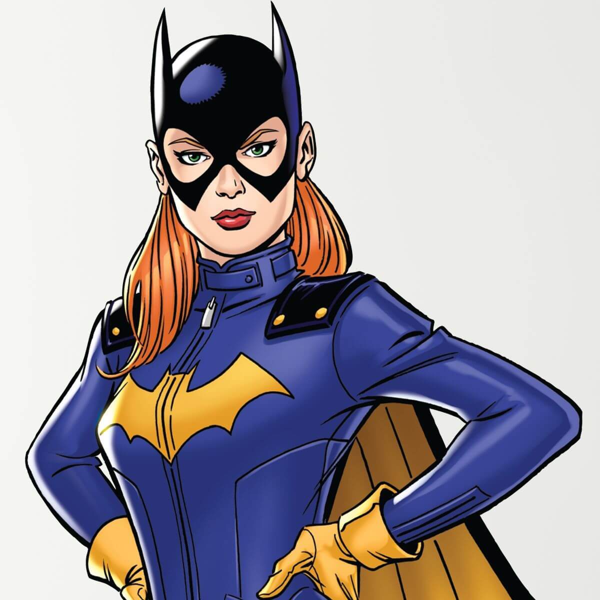 Kismet Decals Batgirl Akimbo Stance Licensed Wall Sticker - Easy DIY Justice League Home & Room Decor Wall Art - Kismet Decals