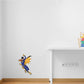 Kismet Decals Batgirl Leap Attack Licensed Wall Sticker - Easy DIY Justice League Home & Room Decor Wall Art - Kismet Decals
