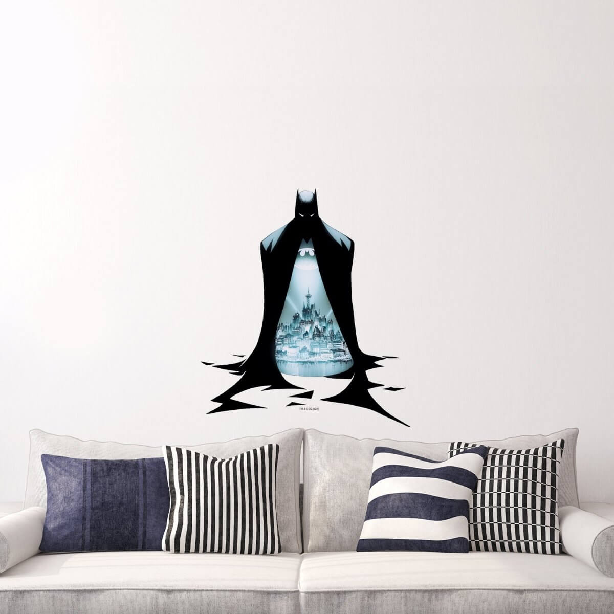 Kismet Decals Batman #51 Comic Cover Series Licensed Wall Sticker - Easy DIY Home & Room Decor Wall Art - Kismet Decals