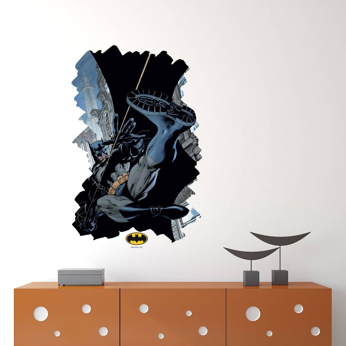 Kismet Decals Batman #608 Comic Cover Series Licensed Wall Sticker - Easy DIY Home & Room Decor Wall Art - Kismet Decals
