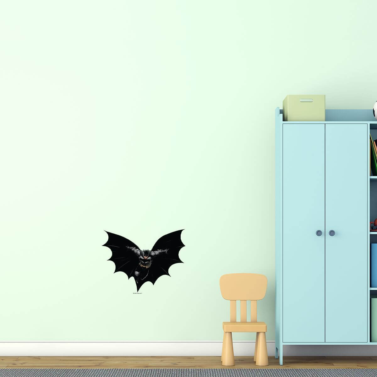 Kismet Decals Batman Aerial Attack Licensed Wall Sticker - Easy DIY Justice League Home & Room Decor Wall Art - Kismet Decals