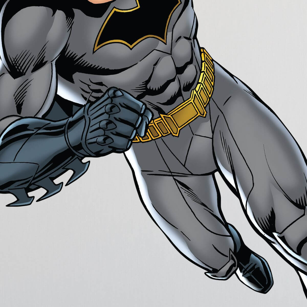 Kismet Decals Batman Batarang Attack Licensed Wall Sticker - Easy DIY Justice League Home & Room Decor Wall Art - Kismet Decals