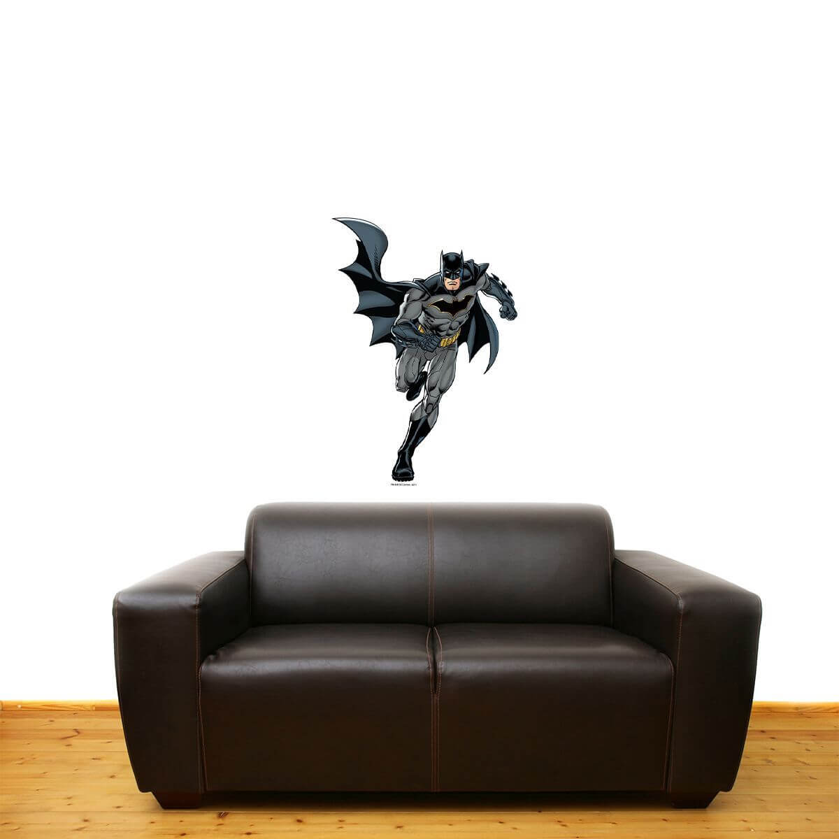 Kismet Decals Batman Charge Attack Licensed Wall Sticker - Easy DIY Justice League Home & Room Decor Wall Art - Kismet Decals