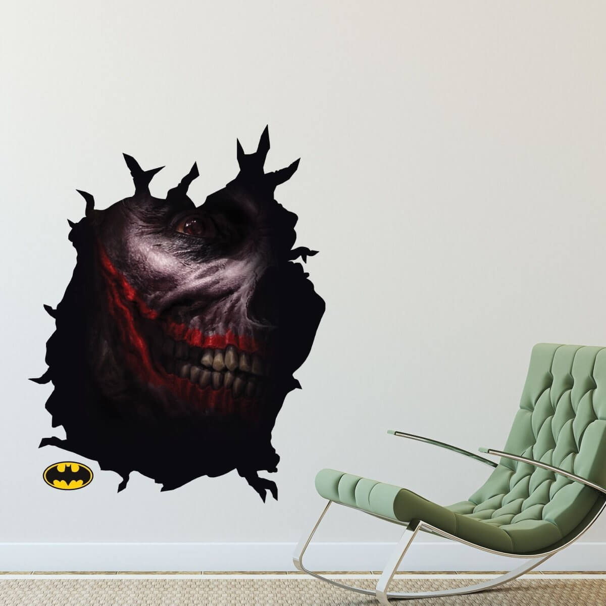 Kismet Decals Batman: Damned #3 Comic Cover Series Licensed Wall Sticker - Easy DIY Home & Room Decor Wall Art - Kismet Decals