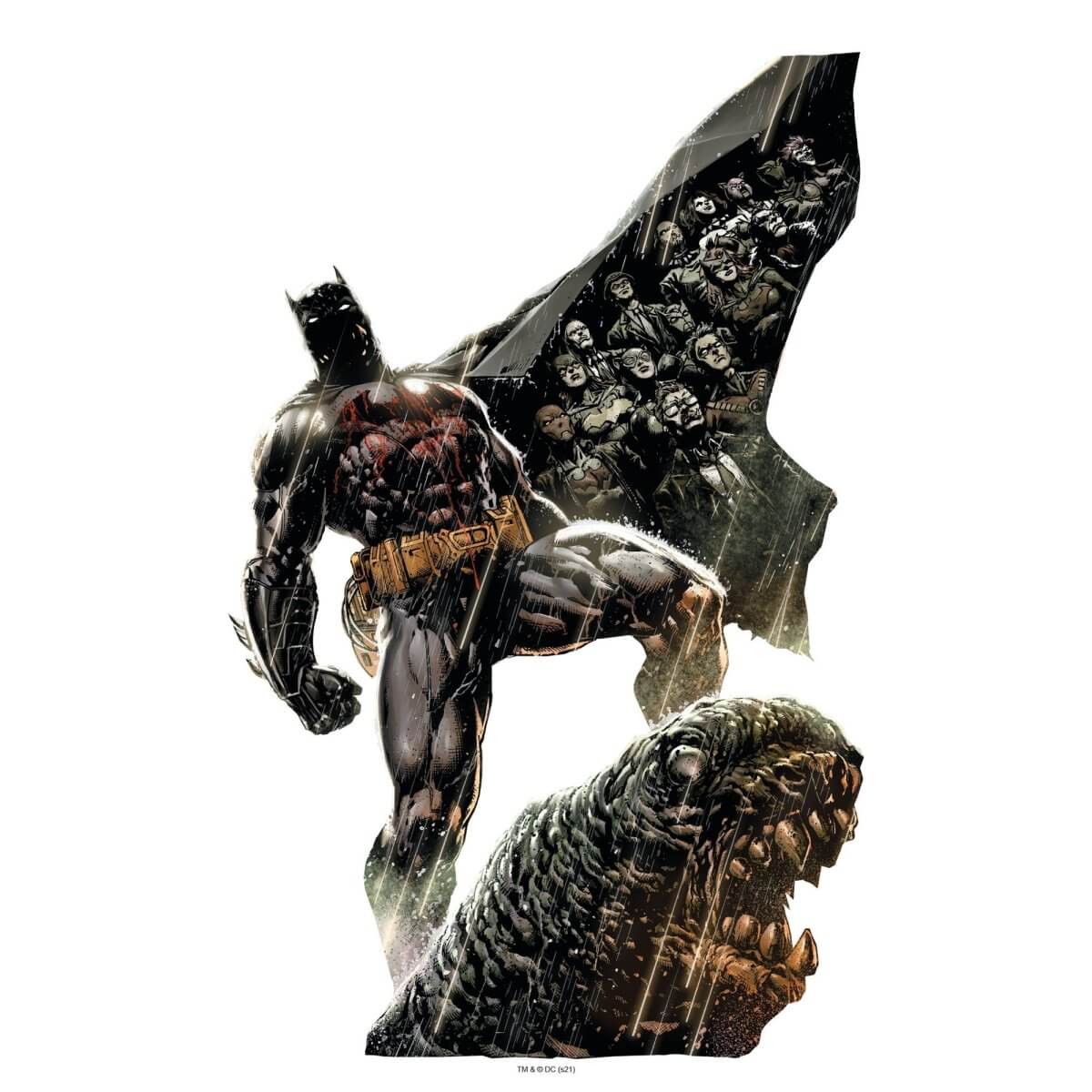 Kismet Decals Batman Eternal Vol. 1 Comic Cover Series Licensed Wall Sticker - Easy DIY Home & Room Decor Wall Art - Kismet Decals