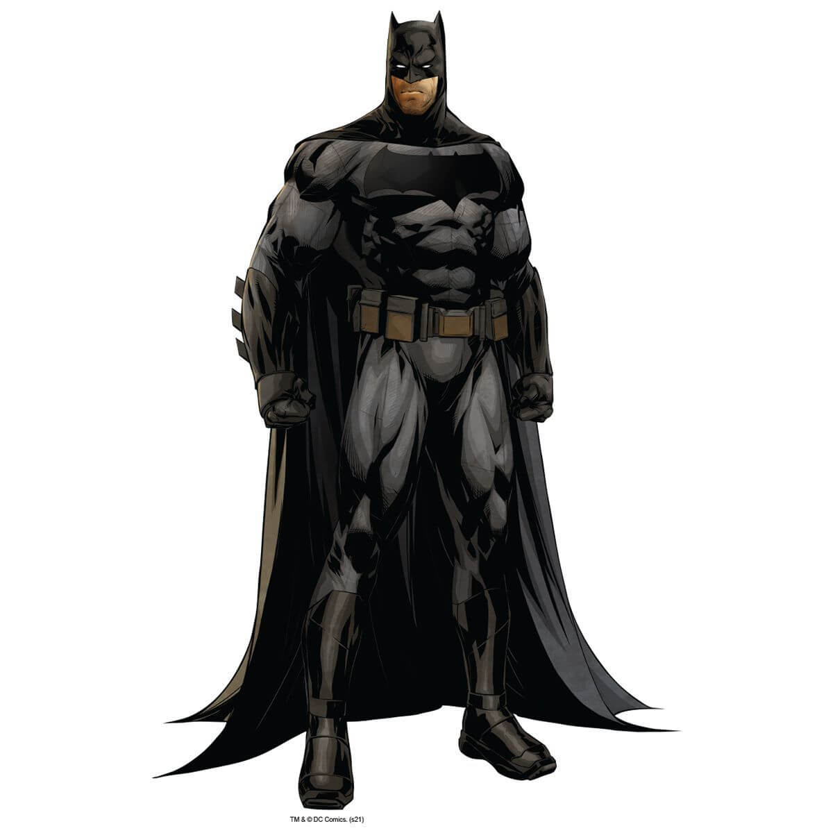 Kismet Decals Batman Guardian of Gotham Licensed Wall Sticker - Easy DIY Justice League Home & Room Decor Wall Art - Kismet Decals