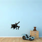 Kismet Decals Batman Leap Attack Licensed Wall Sticker - Easy DIY Justice League Home & Room Decor Wall Art - Kismet Decals