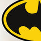Kismet Decals Batman Logo Licensed Wall Sticker - Easy DIY Justice League Home & Room Decor Wall Art - Kismet Decals