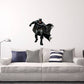 Kismet Decals Batman Primed for Battle Licensed Wall Sticker - Easy DIY Justice League Home & Room Decor Wall Art - Kismet Decals