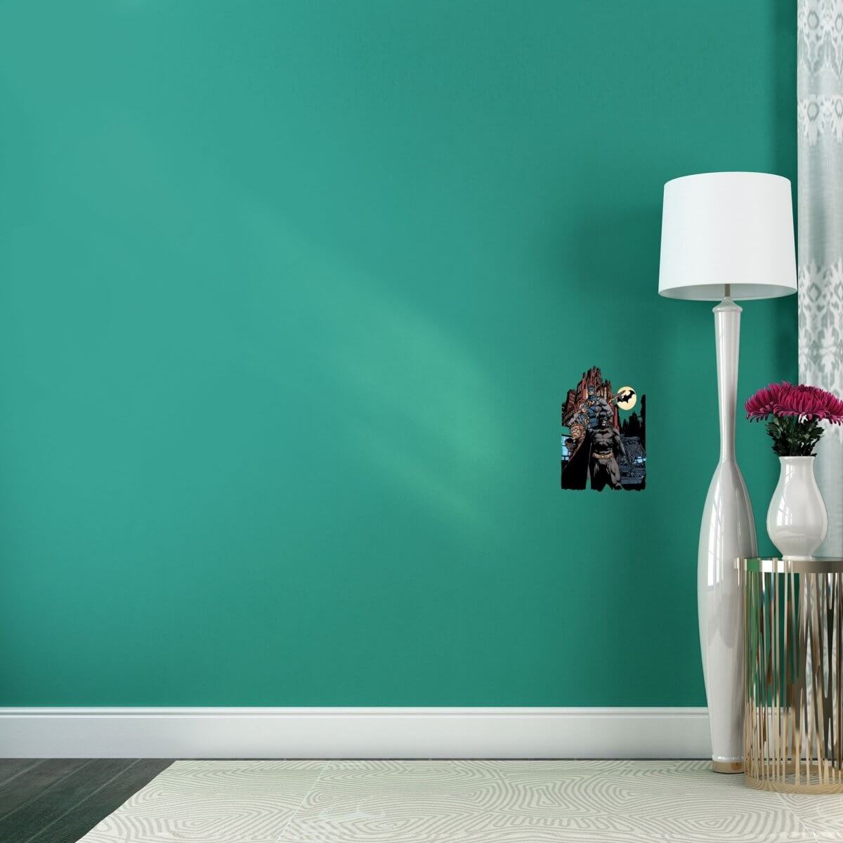 Kismet Decals Batman: The Rebirth Book 1 Comic Cover Series Licensed Wall Sticker - Easy DIY Home & Room Decor Wall Art - Kismet Decals