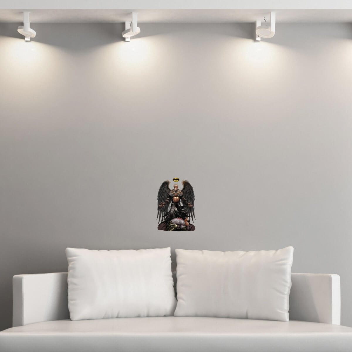Kismet Decals Batman Who Laughs: Hawkman Comic Cover Series Licensed Wall Sticker - Easy DIY Home & Room Decor Wall Art - Kismet Decals