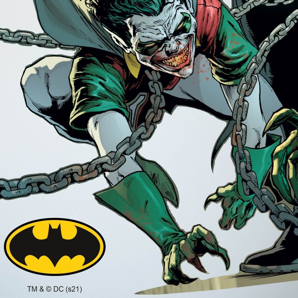 Batman Who Laughs Vol 1 Comic Cover Wall Sticker
