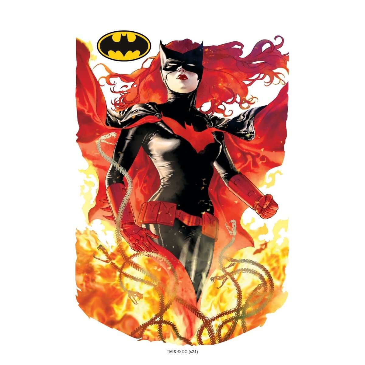 Kismet Decals Batwoman #17 Comic Cover Series Licensed Wall Sticker - Easy DIY Home & Room Decor Wall Art - Kismet Decals