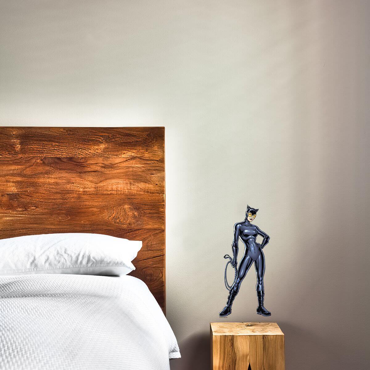 Kismet Decals Catwoman Anti-Hero Licensed Wall Sticker - Easy DIY Justice League Home & Room Decor Wall Art - Kismet Decals