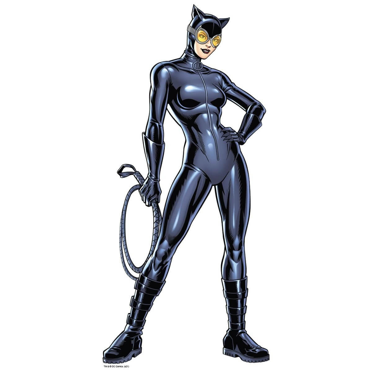 Kismet Decals Catwoman Anti-Hero Licensed Wall Sticker - Easy DIY Justice League Home & Room Decor Wall Art - Kismet Decals