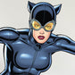 Kismet Decals Catwoman Leap Attack Licensed Wall Sticker - Easy DIY Justice League Home & Room Decor Wall Art - Kismet Decals