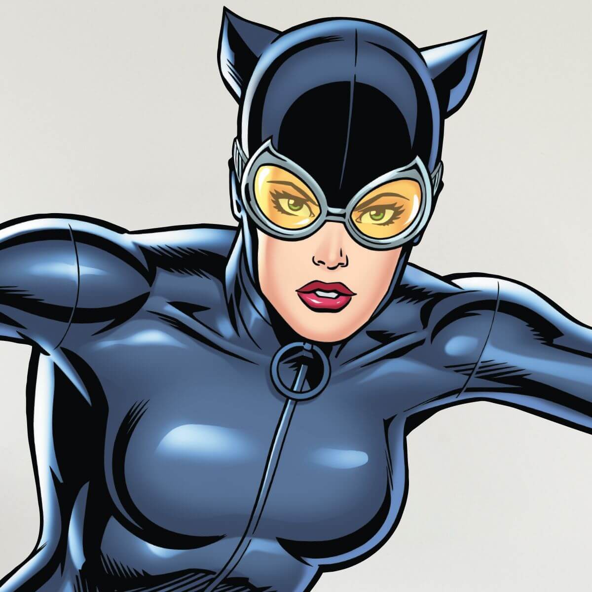 Kismet Decals Catwoman Leap Attack Licensed Wall Sticker - Easy DIY Justice League Home & Room Decor Wall Art - Kismet Decals