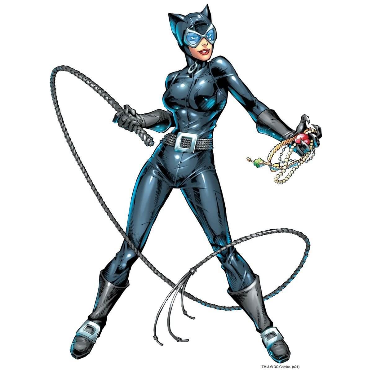 Kismet Decals Catwoman Thief of The Night Licensed Wall Sticker - Easy DIY Justice League Home & Room Decor Wall Art - Kismet Decals