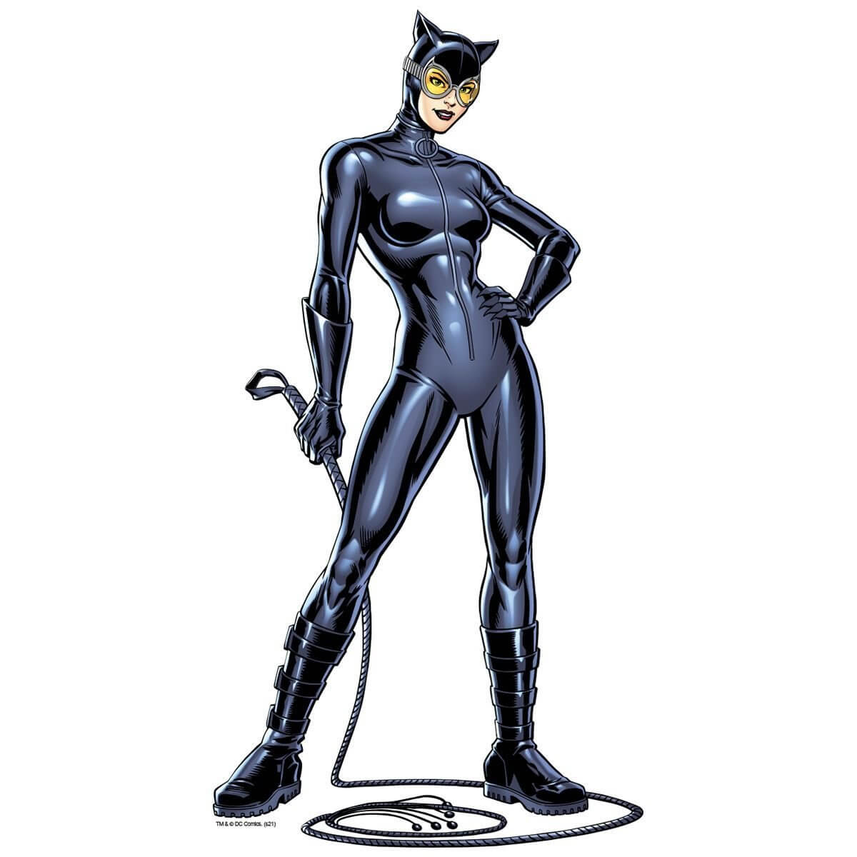 Kismet Decals Catwoman Vigilante Licensed Wall Sticker - Easy DIY Justice League Home & Room Decor Wall Art - Kismet Decals